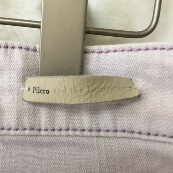 Pilcro and the Letterpress Lavender-Gray Fit/Stet Jeans - Picture 10 of 16